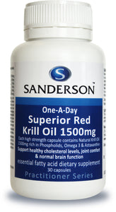 Suurior Red Krill 1500 mg sftgels