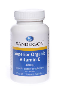 Suurior Organic Vitamin E 4000u (d-Alpha Tocoferorol) Softgels