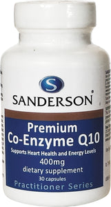 Premium Co-Enzyme Q10 400mg Softgels