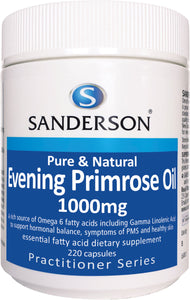 Pure & Natural Evening Primrose Oil 1000mg Softgels