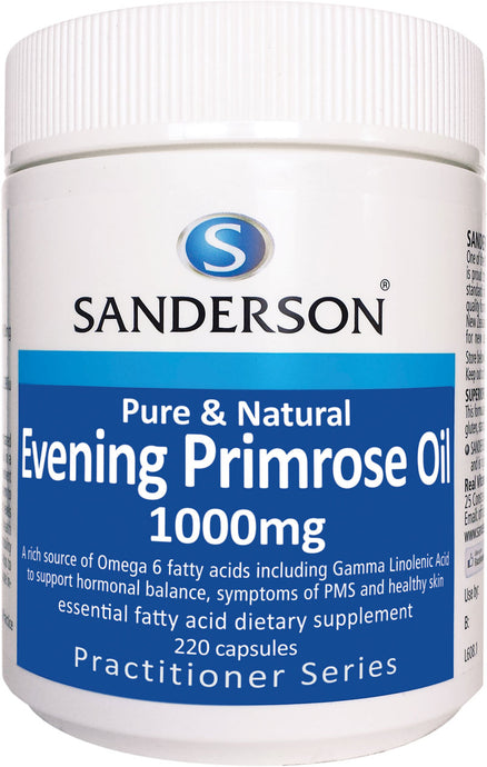 Pure & Natural Evening Primrose Oil 1000mg Softgels