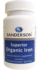 Superior Organic Iron Tablets