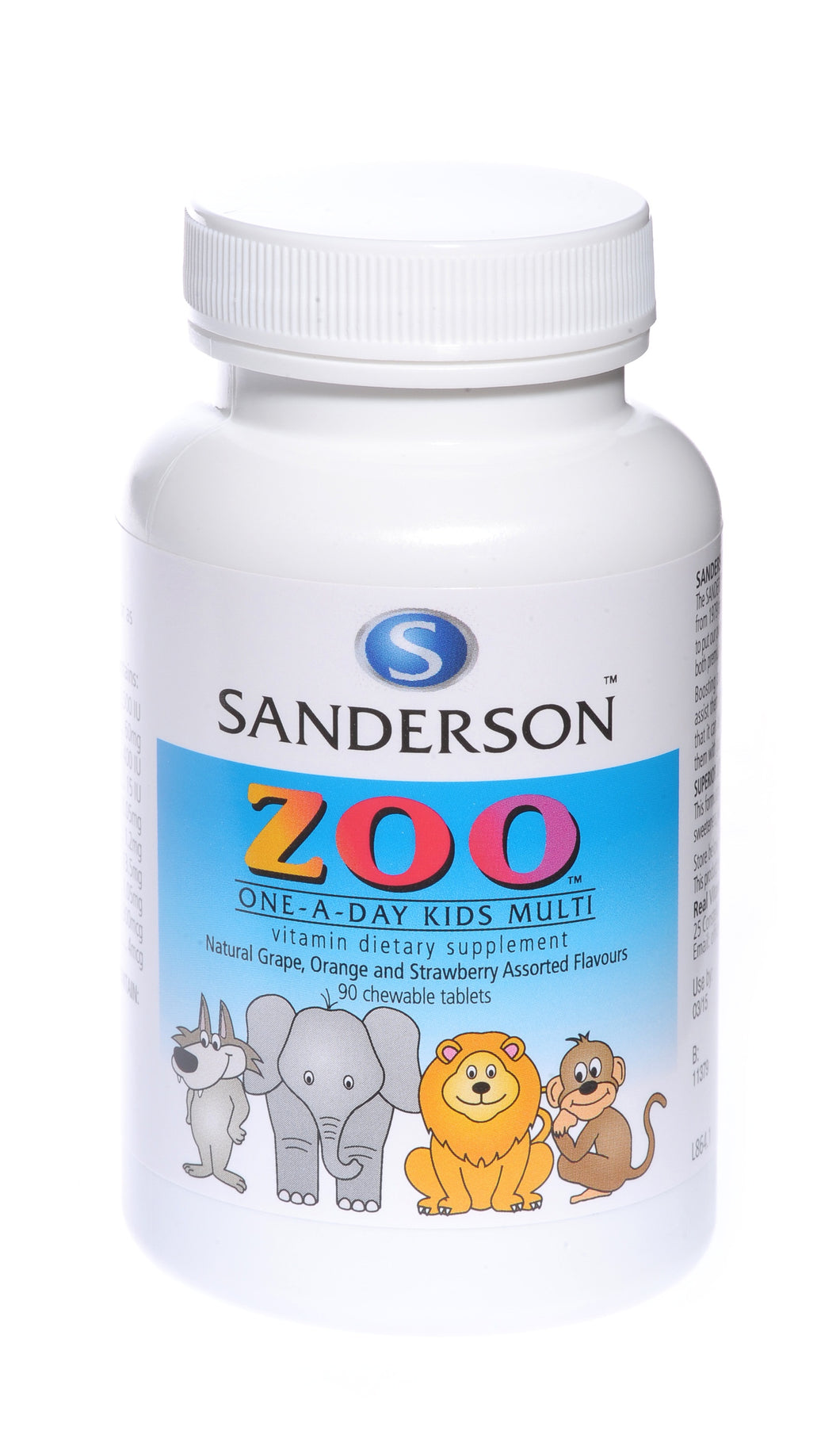 Zoo Kid’s Multi Chewable Tablets